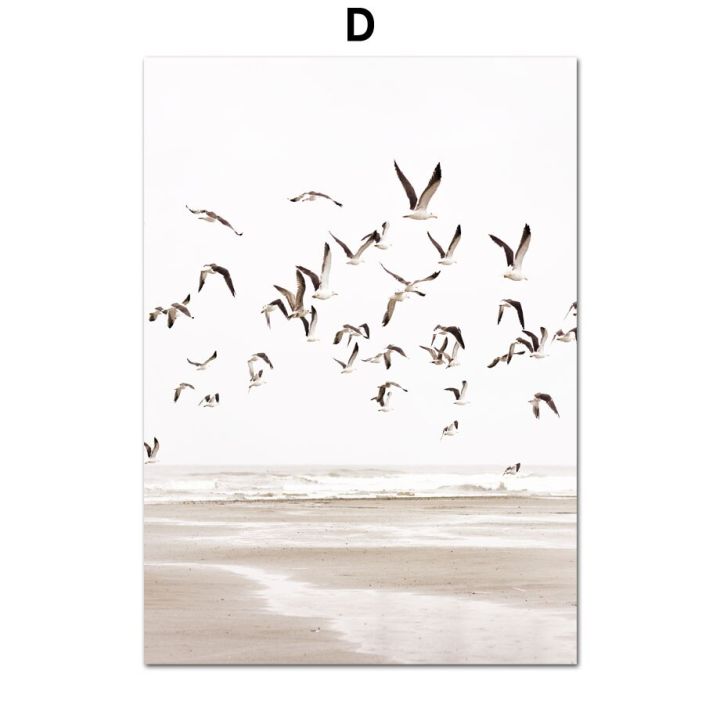 dandelion-sea-sand-hay-shell-birds-wall-art-ภาพวาดผ้าใบโปสเตอร์และพิมพ์ภาพผนังสำหรับตกแต่งห้องนั่งเล่น-watchtower-theme