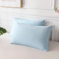 Cotton Pillowcase Solid Color Pillow Cover 40 * 60 cm 50 * 70 cm 50 * 75 cm 50 * 90 cm Pillow Case Bedding Customizable