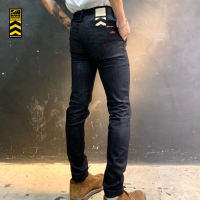 SUP005 (B) กางเกงยีนส์ ผู้ชาย ยืดหยุ่นใส่สบาย Style Slack Denims Mens (Gasoline &amp; Garage) ปั๊มน้ำมันแก๊สโซลีน (SUP)