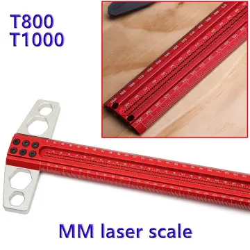 60cm High Precision Angle Ruler Woodworking Scribe Drawing Marking