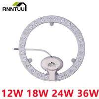 [HOT QQZIWWUJJWG 104] RnnTuu 12วัตต์18วัตต์24วัตต์36วัตต์ LED แหวนแผงวงกลมแสง AC220V-240V LED รอบเพดานคณะกรรมการโคมไฟวงกลมคณะกรรมการที่มีคุณภาพสูง