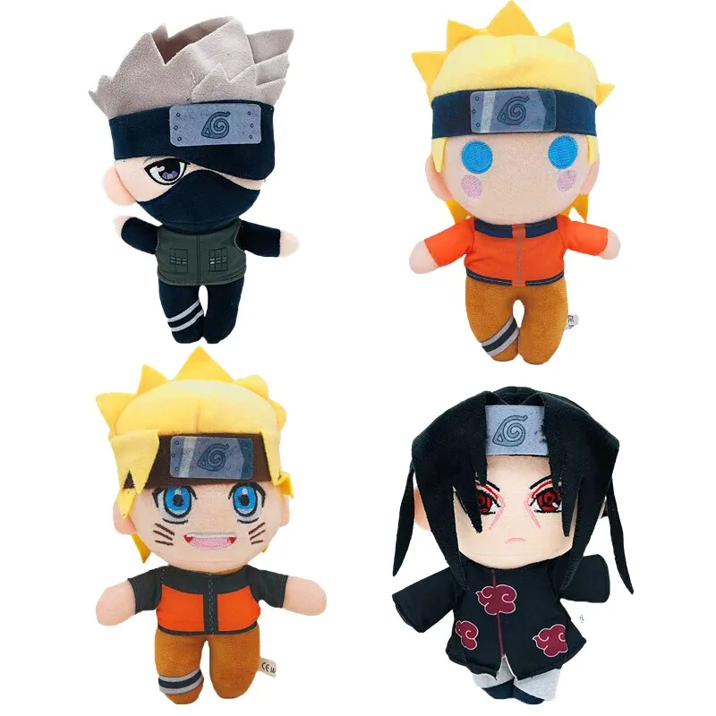 20cm genuíno naruto brinquedo de pelúcia naruto uchiha itachi kakashi dos  desenhos animados boneca de pelúcia brinquedo anime figura bonecas  recheadas crianças presentes de natal 