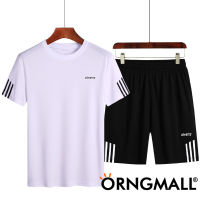 ORNGMALL ใหม่กลางแจ้งกีฬาขนาดใหญ่ผู้ชายเสื้อยืดชุดฮิปฮอปเสื้อยืดผ้าฝ้ายฤดูร้อนญี่ปุ่นชายสาเหตุเสื้อยืด M-5XL แฟชั่นหลวมประเดิม