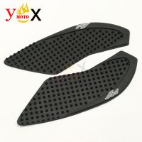 Motorcycle Anti Slip Rubber 3M Fuel Gas Stickers Knee Grips 3D Tank Side Decals Traction Pad For Yamaha YZF R1 2015 2016 15 16