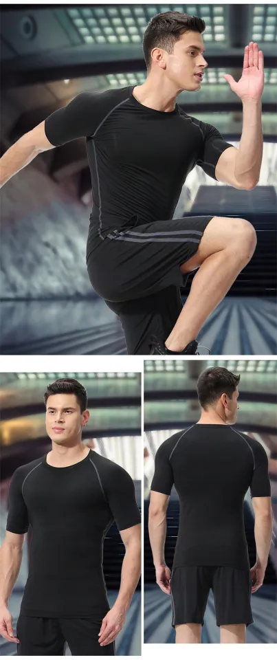 Spider Print Compression Shirts for Men Gym Workout Fitness Undershirts Short  Sleeve Quick Dry Athletic T-Shirt Tops Sportswear - AliExpress