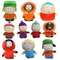 ของเล่นตุ๊กตา South Park 20ซม. ใหม่ตุ๊กตาการ์ตูนกำมะหยี่ Stan Kyle Kenny Cartman หมอนนุ่มของเล่นตุ๊กตาของขวัญวันเกิดเด็ก