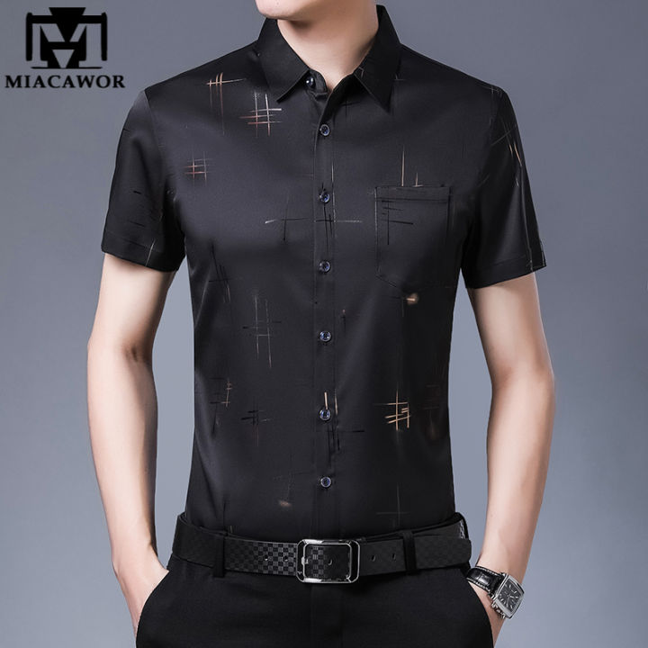2022-new-fashion-print-shirt-men-summer-short-sleeve-silk-casual-shirts-men-slim-fit-camisa-masculina-drop-shipping-c746