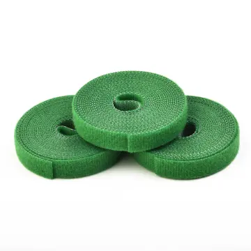 1/3Pcs 2M Green Garden Twine Plant Ties Nylon Plants Bandage Fastener Tape  Hook Loop Bamboo Cane Wrap Support Accessories Red - AliExpress