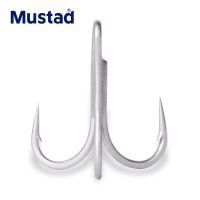 Mustad 36330NP DS 4X Strong Japan Sea Jig Fishing Accessories VMC Nickle Treble Mustad Fishing Hook