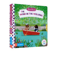 Original English busy series first stories wind in the willows cardboard mechanism operation book fairy tale childrens English Enlightenment parent-child interactive picture book