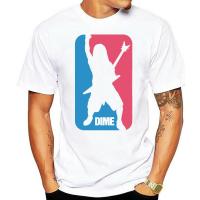 Dime Dimebag Darrell Sport Logo Mens T Shirt White