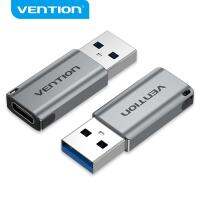 【อเนกประสงค์】 Vention USB C อะแดปเตอร์ USB 3.0ชายกับ Type C หญิงเคเบิ้ลอะแดปเตอร์สำหรับโน๊ตบุ๊คซัมซุง Xiaomi หูฟัง USB 3.1แปลง Adapte