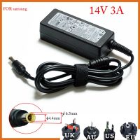 14V 3A AC เป็น Power Charger Adapter Powerr ตัวแปลงอะแดปเตอร์ชาร์จไฟ6.0*4.4มม. สำหรับ LCD Monitor