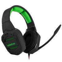 HUHD 7.1 Surround Sound USB Gaming Headset Wired Headphone Mic Volume Control Noise Cancelling LED Light for PC Gamer