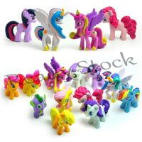 【hot sale】 ♞ B09 12 Pcs/set My Little Pony Action Figurines PVC Cartoon Pony Mini Figures Educational Toys Gifts for Kids