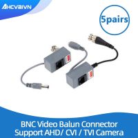 【Free shipping】 10ชิ้นกล้องวงจรปิดอุปกรณ์เสริมเสียงวิดีโอ Balun รับส่งสัญญาณ BNC UTP RJ45 Video Balun ที่มีกำลังเสียงกว่า CAT5/5E/6สาย