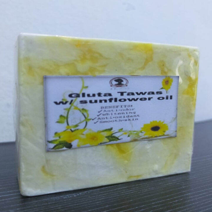 GlutaTawas with Sunflower oil Bar soap 100g Lazada PH