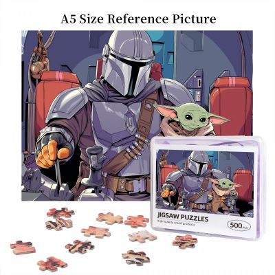 Starwars Wooden Jigsaw Puzzle 500 Pieces Educational Toy Painting Art Decor Decompression toys 500pcs