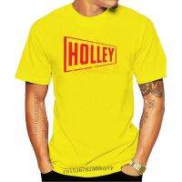 New Printed 2021 Holley Performance Carburetor Vintage Hot Rod Men Tshirt Black Gents Famous Adult T Shirts Hiphop Top