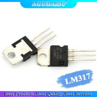 10PCS LM317T LM317 Voltage Regulator IC 1.2V to 37V 1.5A TO-220 new original WATTY Electronics