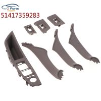 Left Hand Drive LHD 7pcs/lot For BMW 5 series F10 F11 51417359283 Car Interior Inner Door Handle Panel Pull Trim Cover