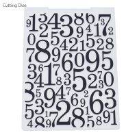 2019 Number 0-9 Plastic Template Embossing Folder For Scrapbook Photo Album Card Making Diy Crafts