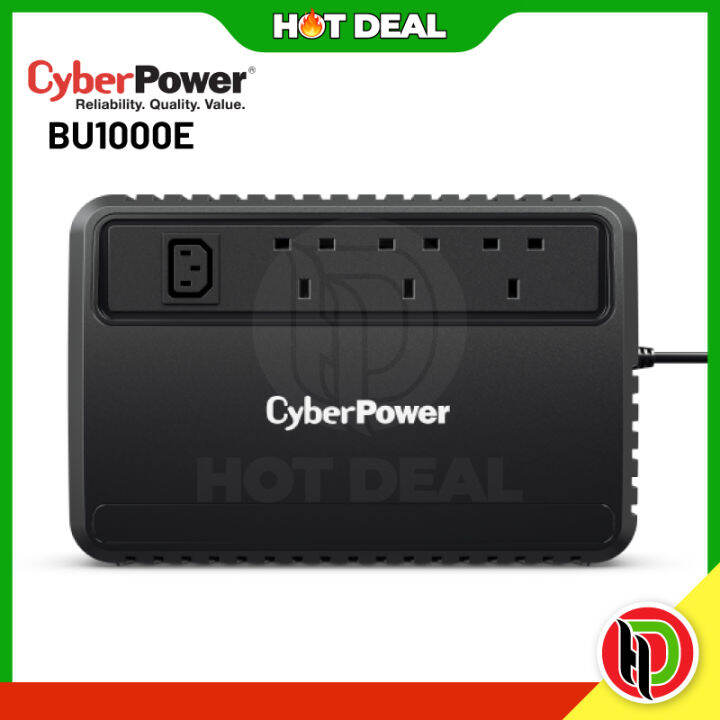 Hotdeal CyberPower BU1000E UPS Voltage Stabilizer Voltage Regulator ...