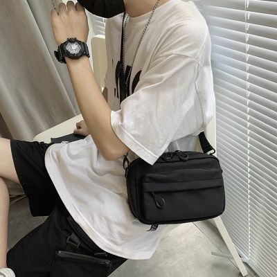 New Unisex Messenger Bag Travel Waist Bag Mens Chest Bag Backpack Casual Mens Shoulder Messenger Bag Nylon Phone Bag Purse