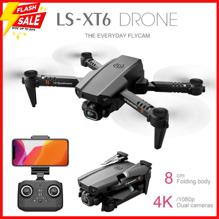 Flycam mini XT6: Sải cánh của flycam mini XT6 nhỏ gọn này sẽ giúp bạn khám phá tất cả các góc cạnh bạn muốn từ không gian trên cao. Thao tác đơn giản, bạn có thể quay phim với chất lượng hình ảnh tuyệt vời mà không cần bỏ ra quá nhiều tiền. Hãy tận hưởng chuyến phiêu lưu trên bầu trời với flycam mini XT6 ngay hôm nay.