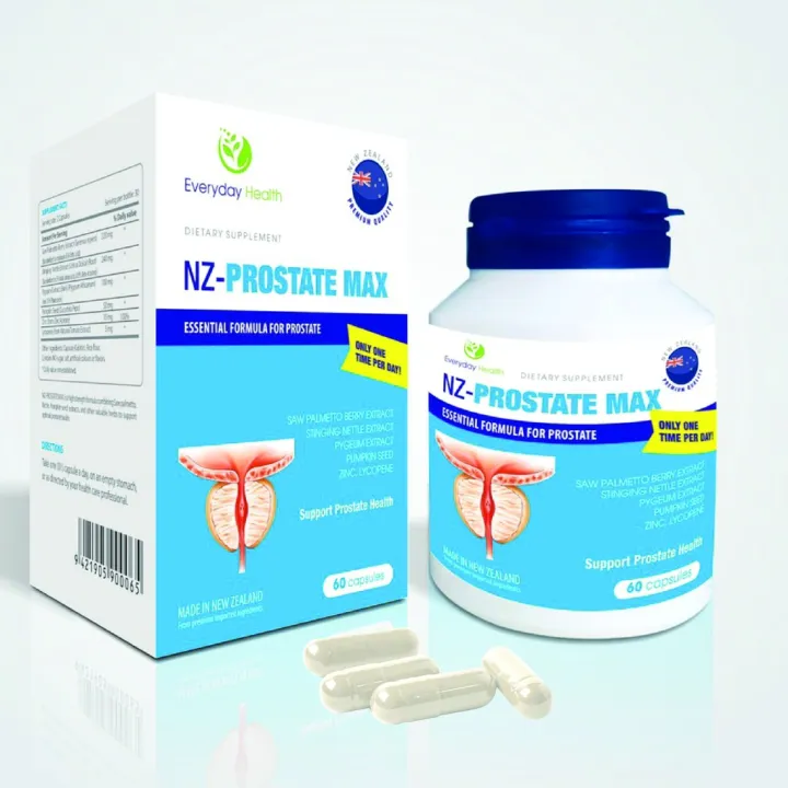 NZ-Prostate Max – Hỗ trợ giảm u xơ, phì tuyến tiền liệt, giảm tiểu đêm, tiểu nhiều lần (60 viên) | Lazada.vn