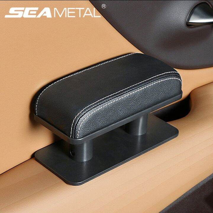 【hot】☊ SEAMETAL Car Arm Rest Extender Door Armrest Elbow Support