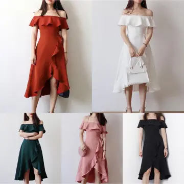 Free Shipping Touch of Rust Color Dress/Semi Formal Dress