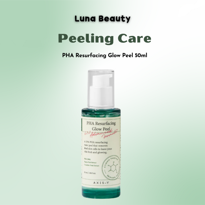 [Axis-Y] PHA Resurfacing Glow Peel 50ml | Lazada