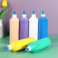 500ML Gypsum Doll Acrylic Paint Student DIY Hand-painted Wall Stone Fabric Special Portable Seal Artist Creation Supplies