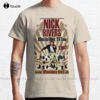 New Nick Rivers - Live! Classic T-Shirt Cotton Tee Shirt S-5Xl T Shirt tshirt ruler Unisex XS-4XL-5XL-6XL