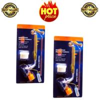 KOVEA Brazing Gas Torch KT-2104 หัวพ่นไฟเอนกประสงค์ หัวเชื่อมทองเหลือง เชื่อมท่อแอร์ เชื่อมท่อทอแดง สำหรับช่างแอร์ หัวพ่นไฟ หัวพ่นแก๊ส 2ชิ้น