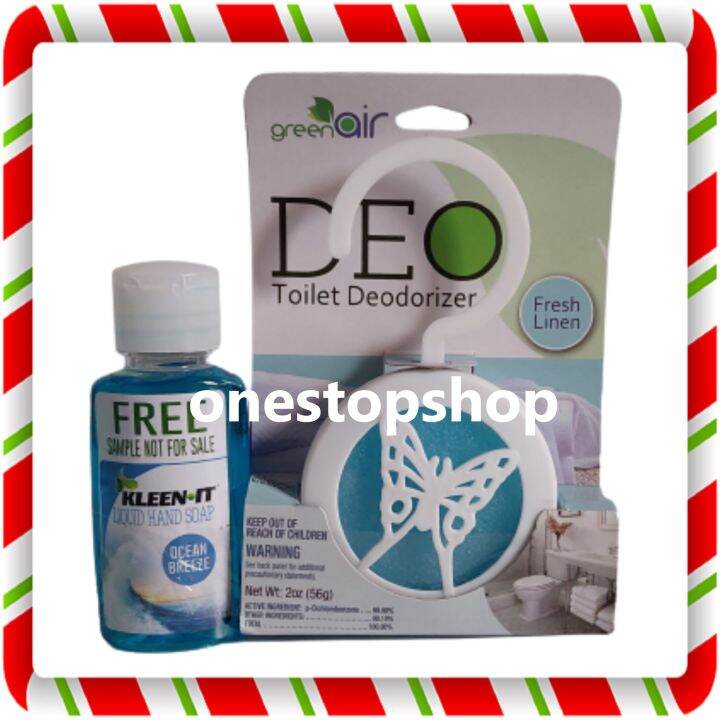 Deo Toilet Deodorizer Fresh Linen 56g Lazada PH