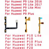 Huawei P9 P10 P20 Pro P10 P9 Plus P9 Lite Mini 2016 2017ปุ่มปรับสายเพิ่มระดับเสียงสำหรับปุ่มด้านข้างอะไหล่ยืดหยุ่น