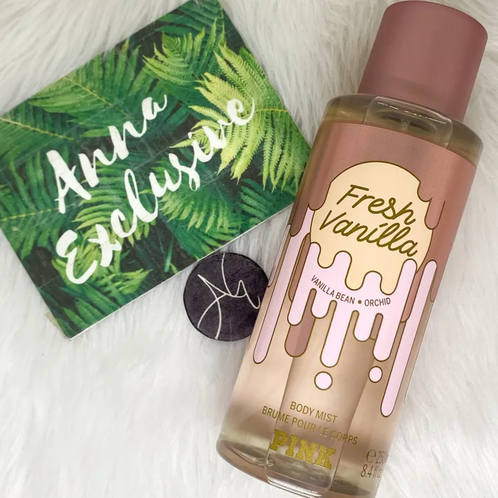 Authentic Victoria's Secret Pink FRESH VANILLA Body Mist Lazada PH