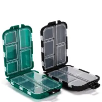 【YF】 1PC Travel Convenient Medicine Pill Box 10 Grids Pills Dispenser Organizer Tablet Case Container Drug Divider