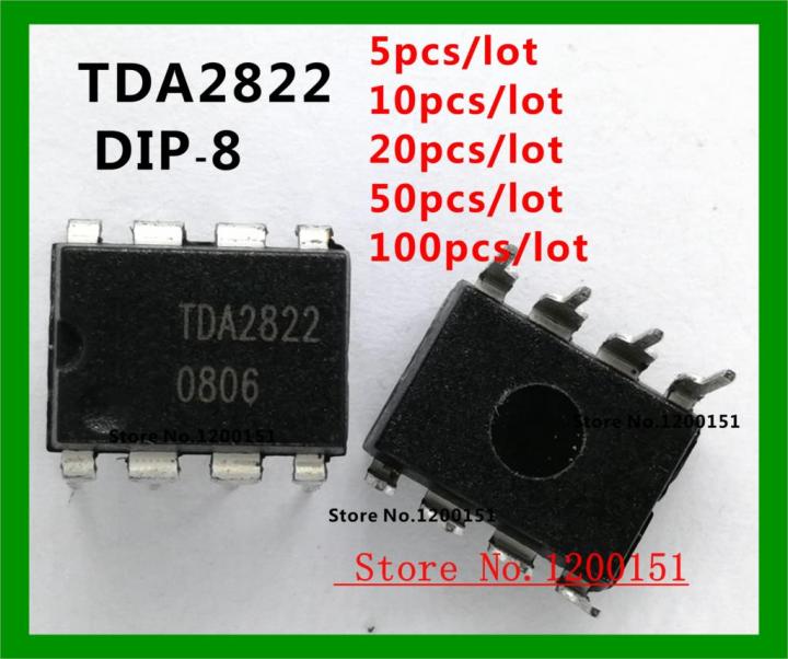 TDA2822 DIP-8   TDA2822M  SOP8