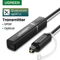 เครื่องส่งสัญญาณ5.0บลูทูธ Ugrein หูฟังเอนกประสงค์ PC APTX LL Toslink Optical ดิจิทัลอะแดปเตอร์ SPDIF เสียงเพลง Dingyu0776165เครื่องส่งสัญญานภาพจากกล้องไปยังอุปกรณ์พกพาแบบไร้สาย