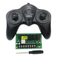 lahomia 6-Channel High Power 2.4G Wireless RC Remote Controller Receiving Module Parts, 7.4V-30V, DIY RC Toys Accs