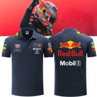 F1 Red Bull Racing Car Suit Overalls Verstappen Short-Sleeved T-Shirt POLO Shirt