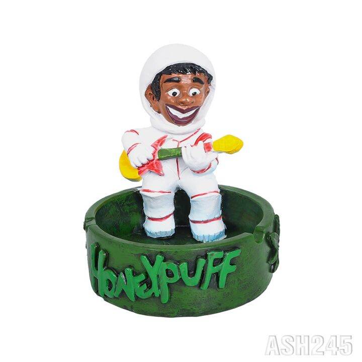 cod-booth-cross-border-new-mini-resin-green-ashtray-astronaut-playing-guitar-wholesale