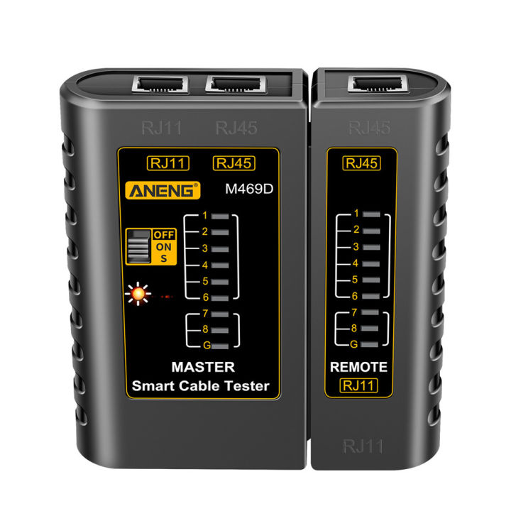 ฟรี-rj45สาย-lan-เครื่องทดสอบสายโทรศัพท์-tester-เครื่องมือสำหรับ-rj45-rj11-rj12-cat5-utp-lan-cable-finder-tracker-เครื่องมือเครือข่าย