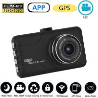 Car DVR WiFi Full HD 1080P Dash Cam Rear View Vehicle Camera Video Recorder Black Box Auto Dashcam GPS Logger Car Accessories