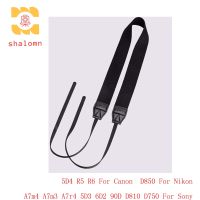 ☄๑❀ New Camera Strap SLR Simple Stylish For Canon 5D4 R5 R6 Nikon D850 SONY A7m4 A7m3 A7r4 Full Micro Single Mens Trendy