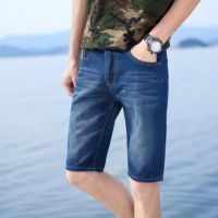 CODshengxi8 Ready Stock Mens Denim Shorts Pant Man Shorts Casual Jeans Male Plus Size Loose Jean seluar pendek denim lelaki