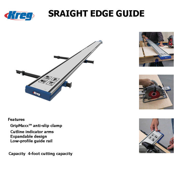 Straight Edge Cutting Guide straight cut for Jigsaw, Circular Saw and